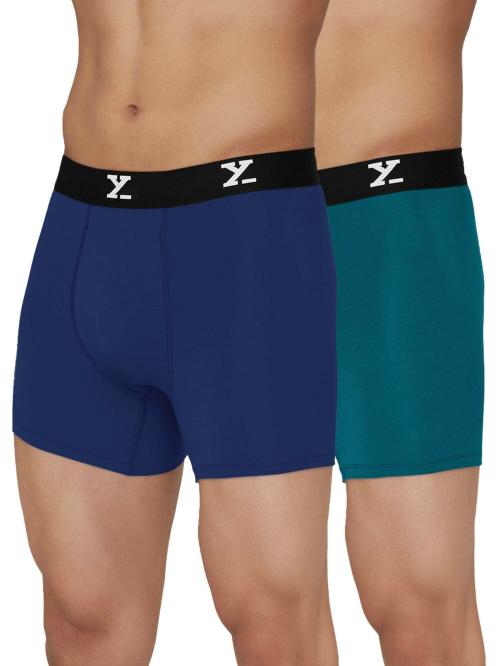 XYXX Pack of 2 Intellisoft Micro Modal Ace Men Brief Boxers