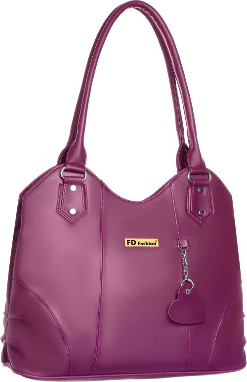 FD Fashion Soft Luggage  Women Maroon Shoulder BagWomen Handbags | Ladies Handbag