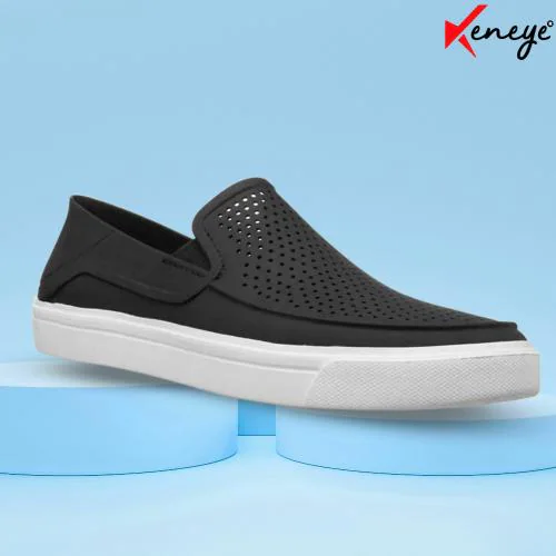 Keneye Men's Casual Stylish Rubber Shoes||WaterProff Sneakers||Walking Shoes||Slip-on Sneakers|