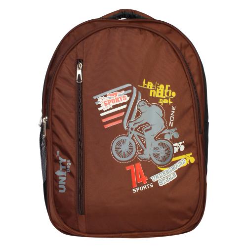 Unity Bags Large 35 L Laptop Backpack Unisex laptop/college/school/travel backpack  (Brown)