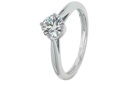 Feel Touch Mart 1.5 Carat Solitaire Diamond Ring For Women Igl Lab Certifed Best Size 9.0, 10.0, 11.0, 12.0, 13.0, 14.0, 15.0, 16.0, 17.0 Precious D Color VVS1 Clarity White Gold