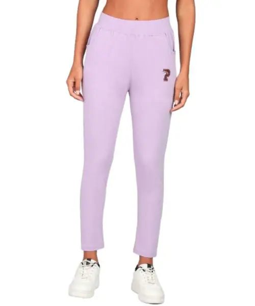Paavki Purple Fashionable Slim Fit Cotton Lycra Jeggings for Women / Girls | Comfortable and Stretchable Clean Look Solid Ankle Length Stylish Mid Waist Pants Jeans Leggings for Everyday Wear