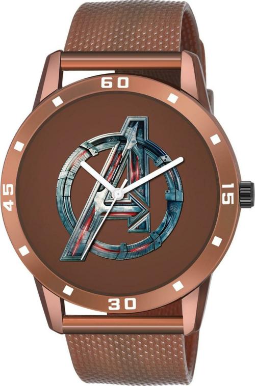TWIXY Analog Brown Dial and Strap Watch for Boys