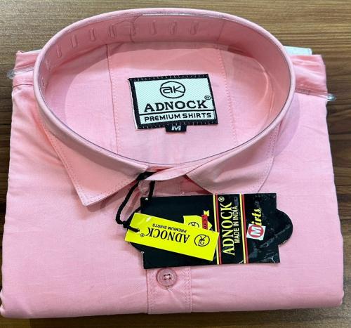 Rajeev Acharya Men Regular Fit Pure Cotton Solid Full Sleeves Formal Shirt (Size XL) D