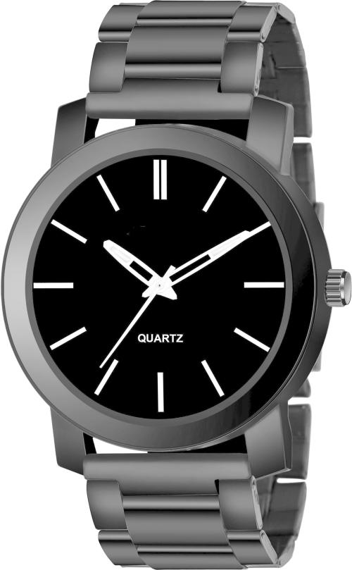 Buy Shopglobal Analog Black Dial Black Strap Watch For Men Black