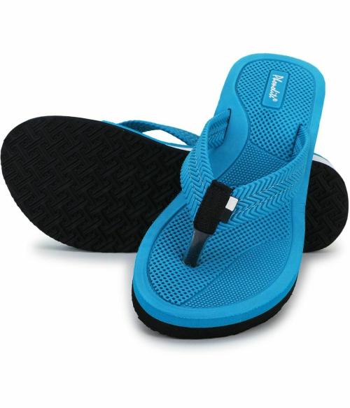 Phonolite Blue Flip Flops for Women