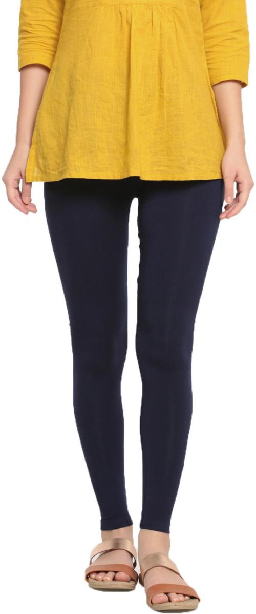 Buy De Moza Women Blue Solid Viscose Tights (3Xl) Online at Best Prices