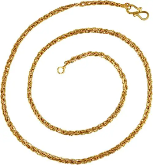 Goldnera Gold-Plated Brass Chain for Women