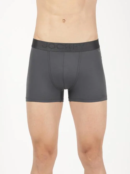 Jockey Men's Ebony Solid Nylon Trunks
