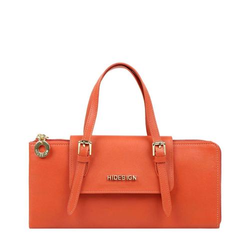 Buy Hidesign Women Orange Leather Wallet Online at Best Prices in India