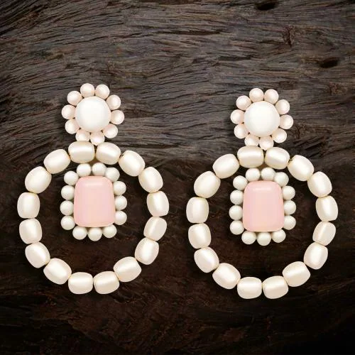 IIK COLLECTION Designer Stylish Leightweight Tassel Multicolour Bird shape PomPom Handmade Fabric Drop & Dangler Earrings for Wedding & Party - Women and Girls