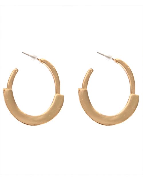 Ayesha Chunky Statement Small Hoop Earrings