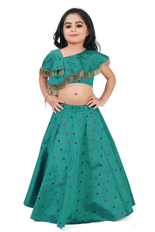 Noyyal Kids Ethnic Wear Lehenga Choli For Girls, 5 Years-6 Years