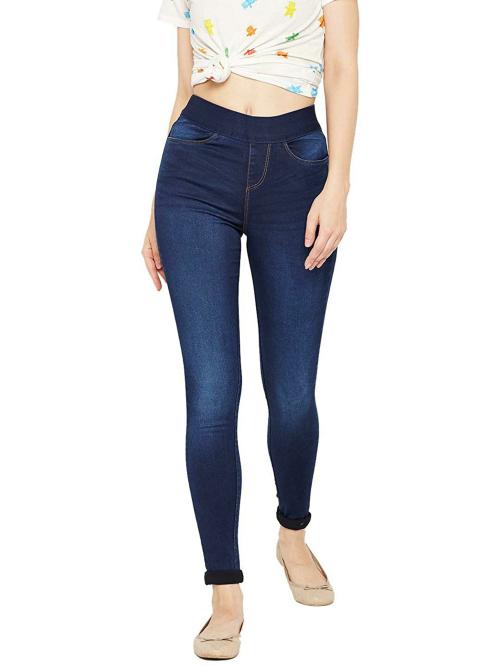 XPOSE Women Navy Jeggings (32) l Womens Jeans l Girls jeans l Jeans For Women l Traditional Jeans l Party Wear Women Jeans l