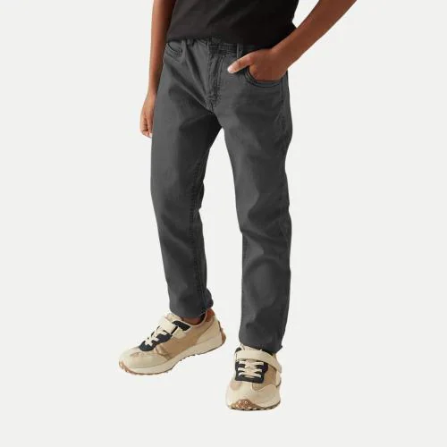 Rad Prix Teen Boys Slim Fit Midblue Denim Pants