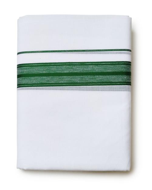 VT | Men's 100% Cotton Dhoti 3.80 Mtr Dhoti - Green