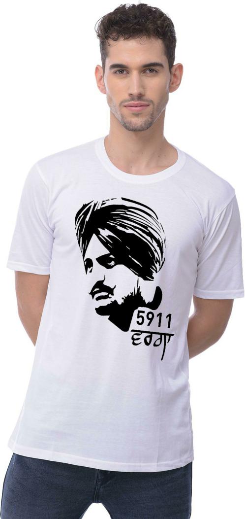 Harshys Men Sidhu 5911 Graphic Polyester Tshirt