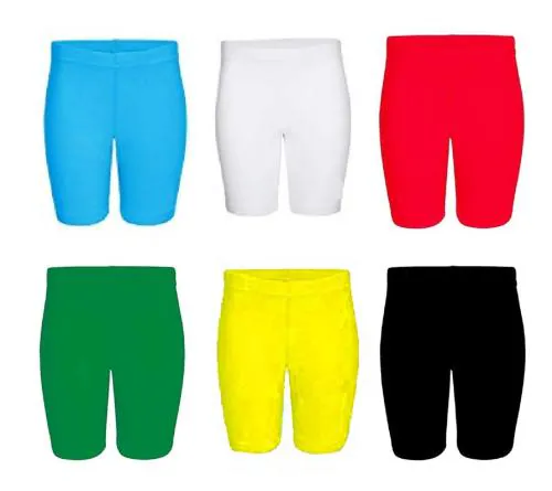 KAFF Womens Cotton Lycra Cycling Shorts-Pack of 6pcs-L