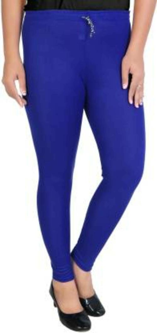PRIYA TRENDZ Churidar Western Wear Legging (Blue, Solid)