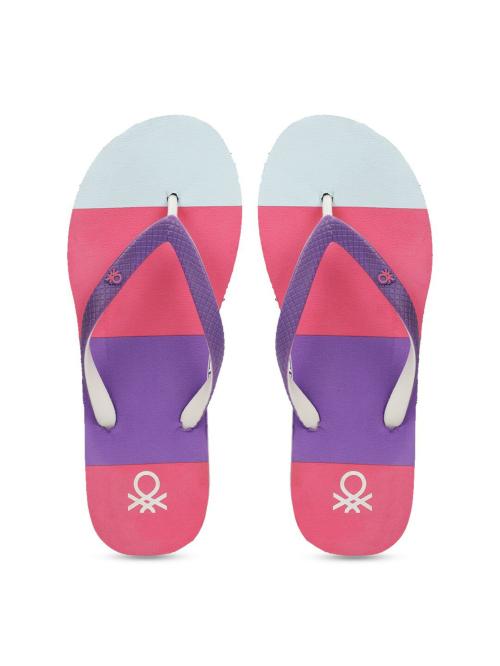 United Colors of Benetton Purple Women's Flip-flops