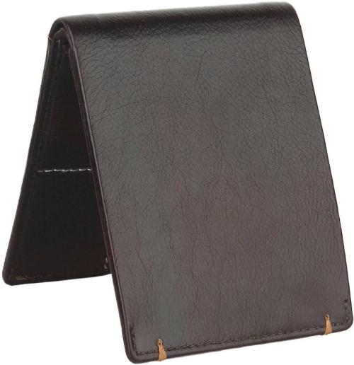 Leather Complex Men Brown Rfid Wallet