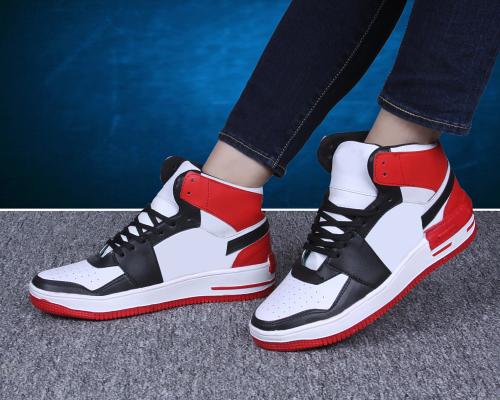 HIDA Air Jordan Trendy Sneakers For Men (Maroon)