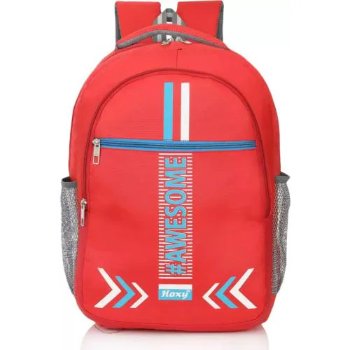 Hoxy Light Weight 40L backpack/school bag/collage bag/travel bag laptop backpack(RED) 40 L Backpack (Red)