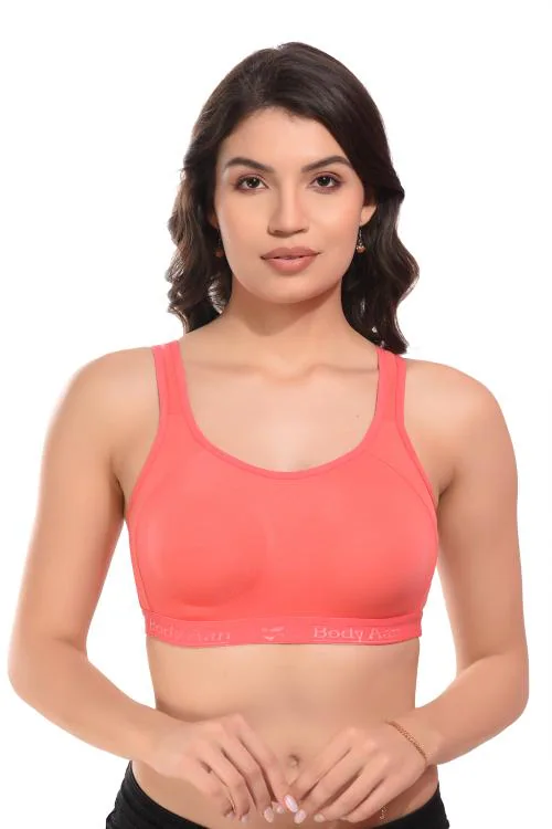 BODYAAN-Non padded full coverage sports bra
