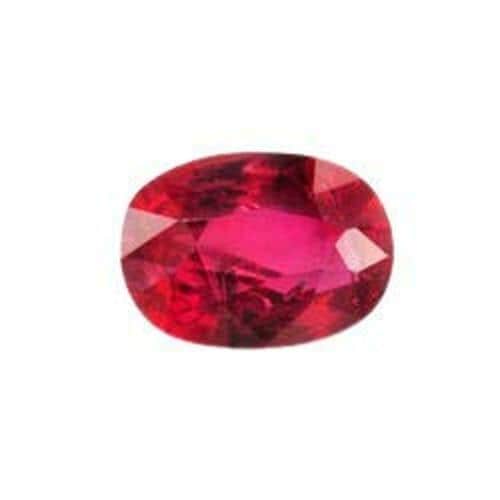 The Gallery of Gemstone 6 Ratti Unheated and Untreated Ruby Gemstone