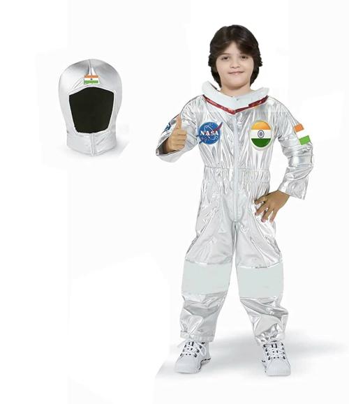 Fancydresswale Kids Astronaut Suit Dress (8-10 Years)