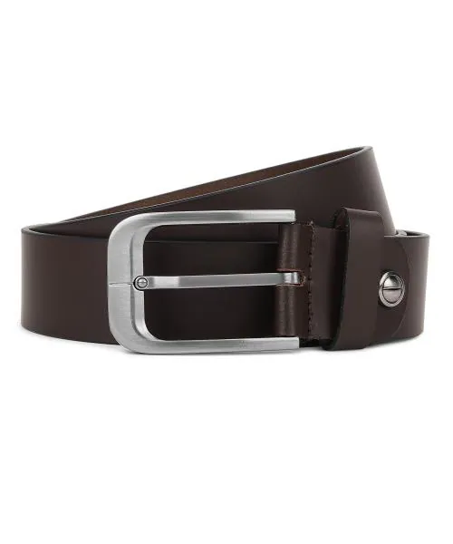 Munros Casual Leather Belt For Men | Belt For Jeans and Formal Pants Brown -42