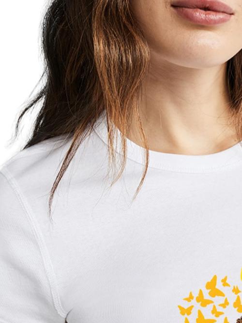 Missizo Women's Regular Fit Cotton Trendy Leopard Printed Round Neck Half Sleeves Maroon T-Shirt (Medium)