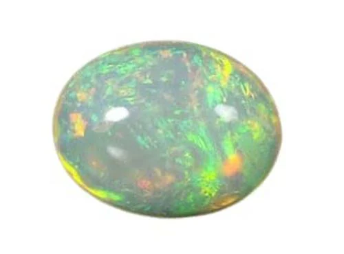 Feel Touch Mart Fire Opal Ratna 7.75 Carat Opal Original Rashi Ratan Astrology Purpose High Rate Stone Dhudhiya Fire Opal Beautiful Gemstone For Men & Womne By Lab Certified