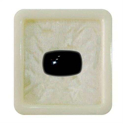 55Carat Natural Black Onyx at Wholesale Rate Fine Quality 10.25 Ratti 9.25 Carat Rectangle Shape Loose Gemstone 1 Pcs