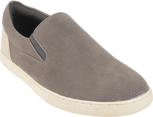 Wbny Men Slip On Sneakers - 10 (Grey)