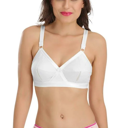 Buy SONA Women's Perfecto Full Coverage Non Padded Cotton Minimizer Bra Online at Best Prices in