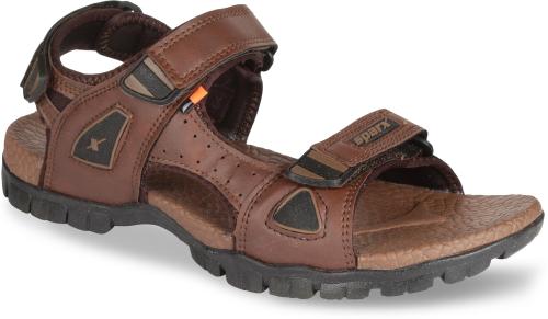 Sparx Men SS-471 Tan Dark Brown Floater Sandals