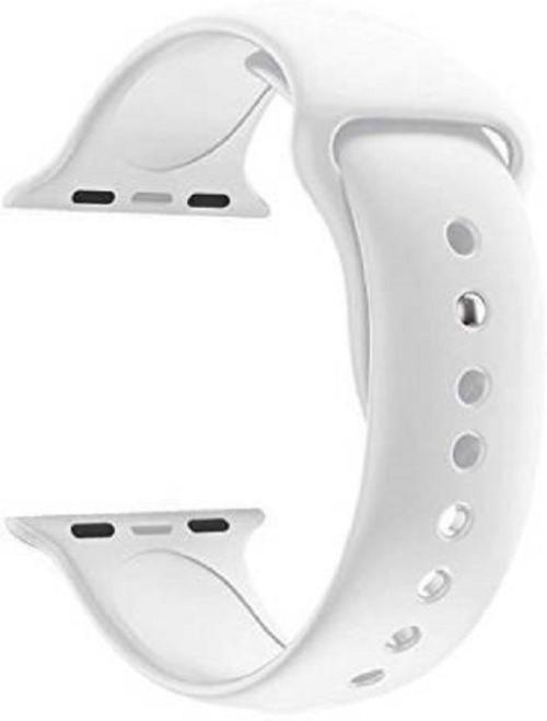Askovid White Replacement Wristband Sport Style Smart Watch Strap