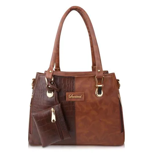 SENTINEL Women Brown Shoulder Handbag