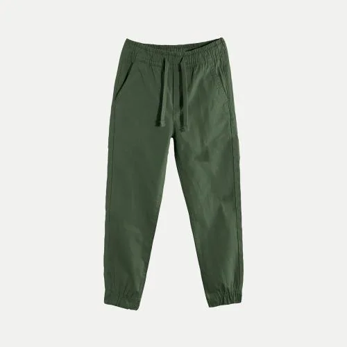 Rad Prix Boys Pastel-Green Woven Joggers
