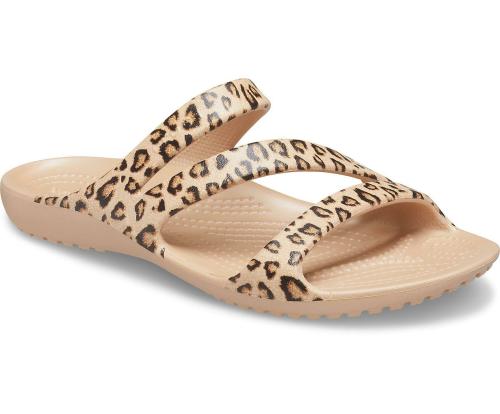 Crocs Kadee Leopard Sandals For Womens