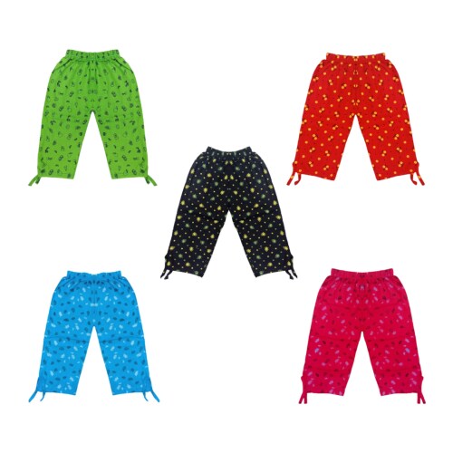 Capri For Girls Casual Printed Cotton 5 PES.