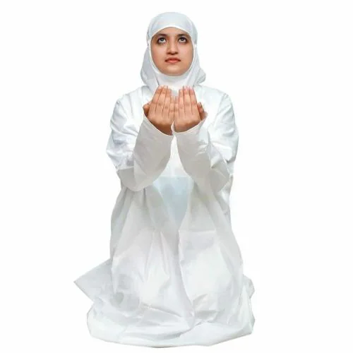 Barakath Women's Full length Prayer Dress Abaya Ihram Set