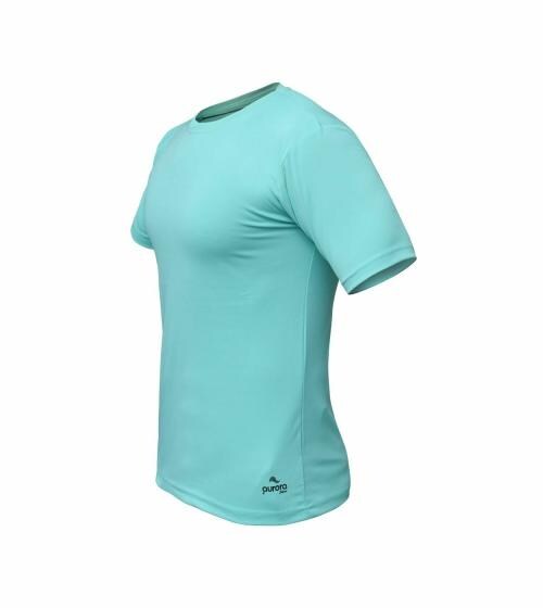 Aurora Shine - Men's Regular FIT Solid Green T-Shirt M To XL Size
