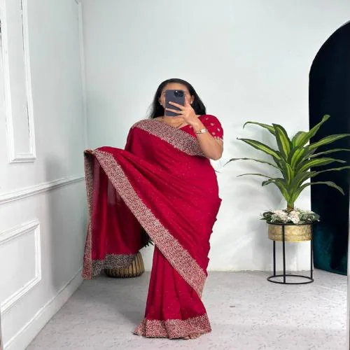 A.G.M.G. FASHION DOLA SILK SAREE