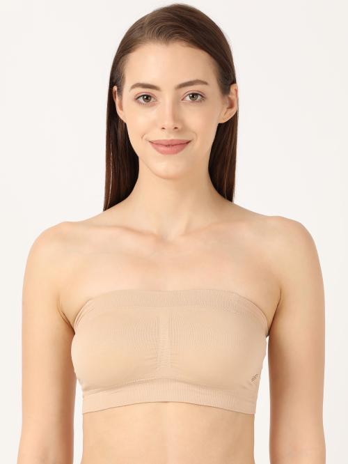 jockey Women Padded Wire-free Beige Bra