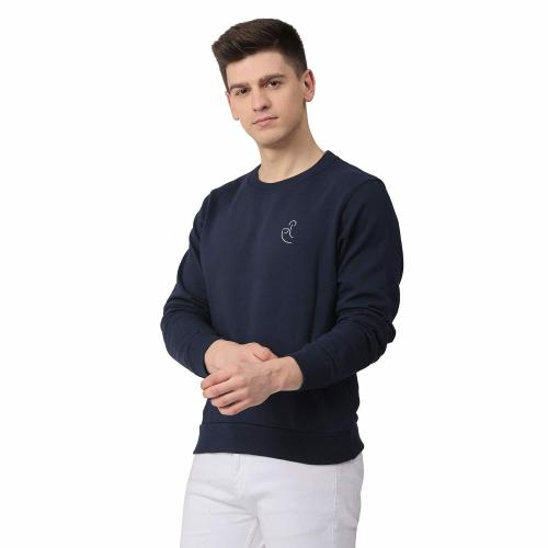 THE LOUNGE COMPANY Men's Sweatshirt | Round Neck | Full Sleeve | Round Neck | Winter Wear | Cotton Pullover Sweatshirt for Boys