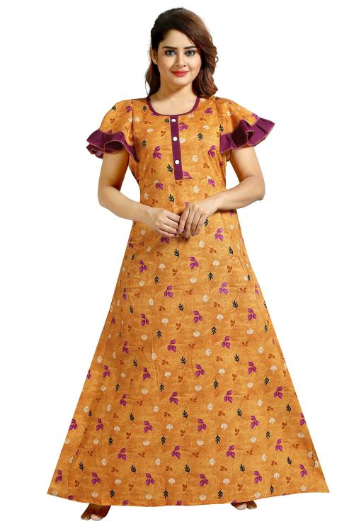 Cinco Women Cotton Nightdress Nighty