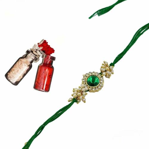 Rakhi Set Für Bruder - Traditionelle Armband Geschenkbox Für Raksha Bandhan