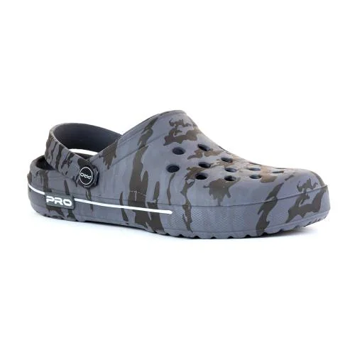 Khadim Pro Grey Clog Sandal for Men